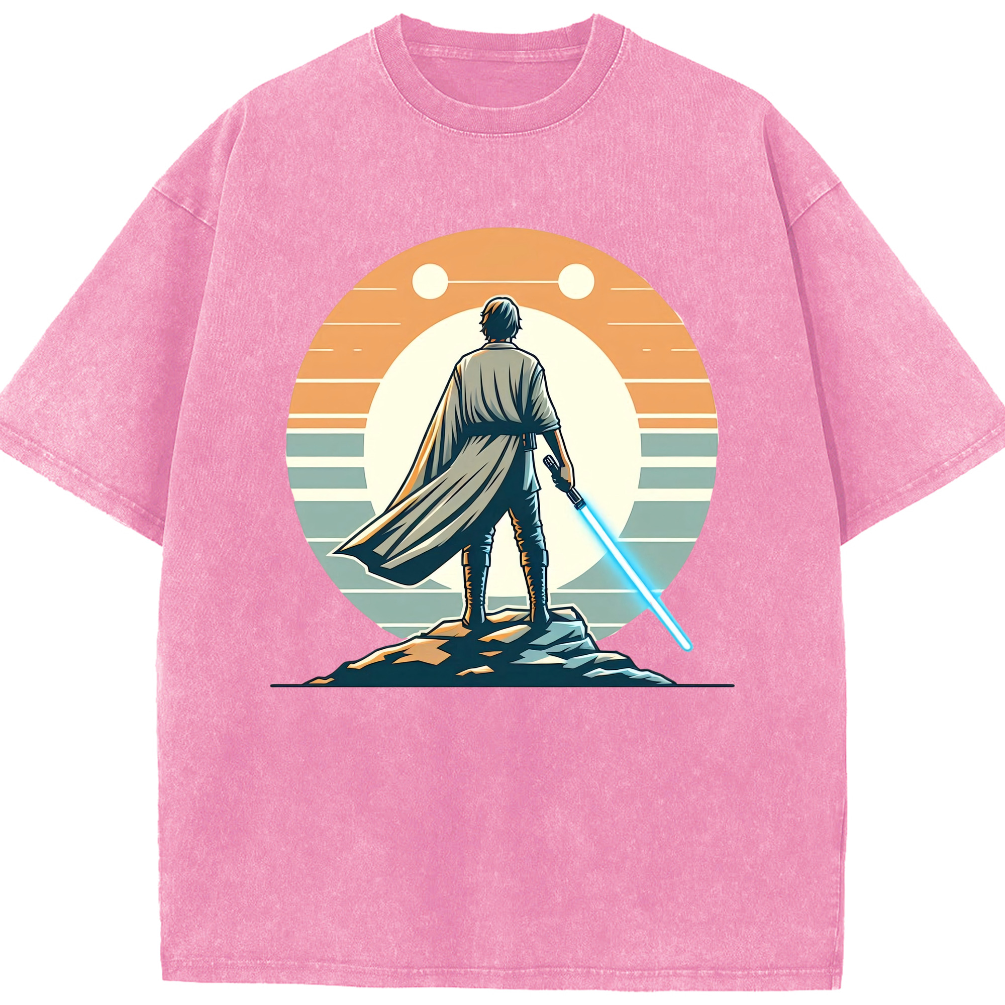（画像用） スター・ウォーズ Star Wars 綿100% ヴィンテージ風 半袖Tシャツ（フロントプリント）